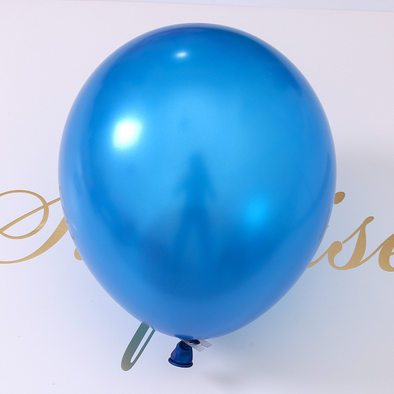 Globo de látex espesado perla globo redondo de la habitación de la boda Globo de decoración de boda al por mayor transfronterizo 1,2G