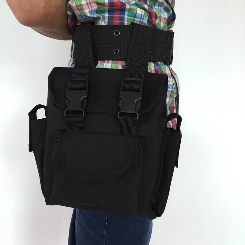 SenTu Outdoor Multifunctional Sports Leg Bag Storage Bag, Outdoor Tactical Waist Bag + Belt Combo Set