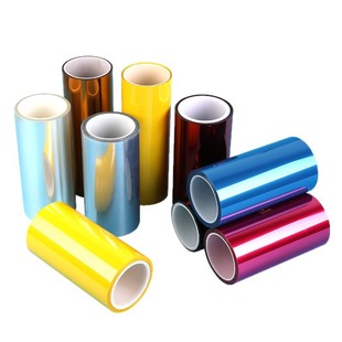 Transparent Pet Release Film Single and Double Silicon Polyester Plastic Film High Transparency Coating Factory Direct Sales