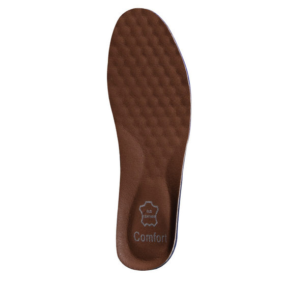 Genuine Leather sports insole men's sweat-absorbent antibacterial deodorant sports shock-absorbing sweat-absorbent breathable basketball shock-absorbing cowhide insole
