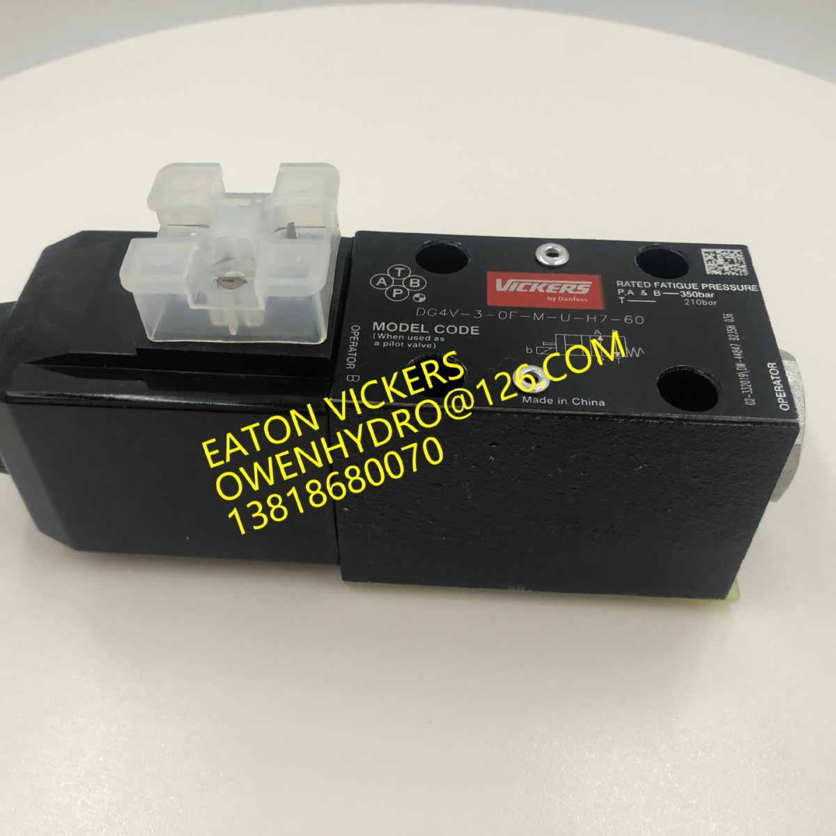 DG4V32cMUA660 529761 DG4V-5-2C-MU-A620 616777 伊顿电磁阀