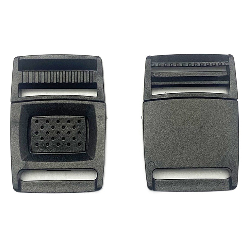 Manufacturers plastic buckle webbing adjustment backpack quick release lock buckle according to the square safety male and female buckle accessories