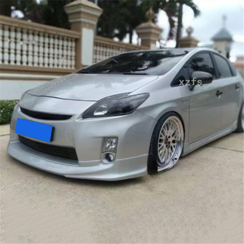 Suitable for 08-14 New Prius Modified Size Surround Japanese Version Prius Aerodynamic Kit Front Bumper Rear Bumper Side Skirt