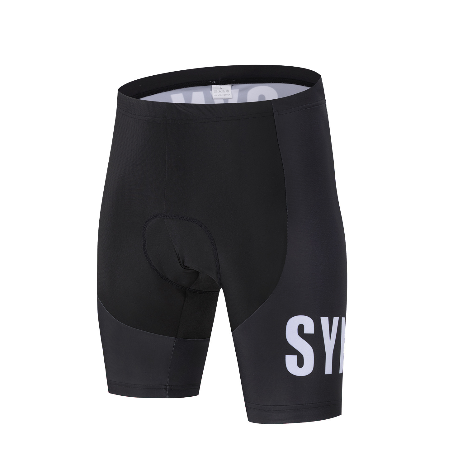 Pantalones de ciclismo negros + sin tirantes