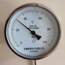 WSS-581万向型抽芯式双金属温度计0~100℃