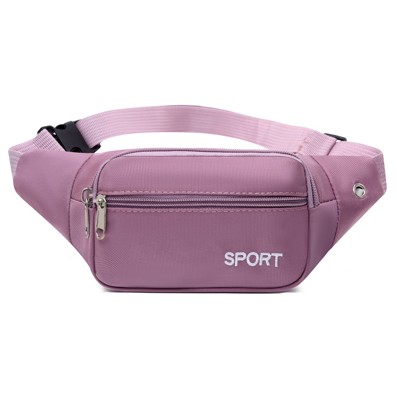 Bolso de tendencia coreano para mujeres bolso de cintura casual versátil, bolso de pecho de viaje casual multicapa de gran capacidad. image 14