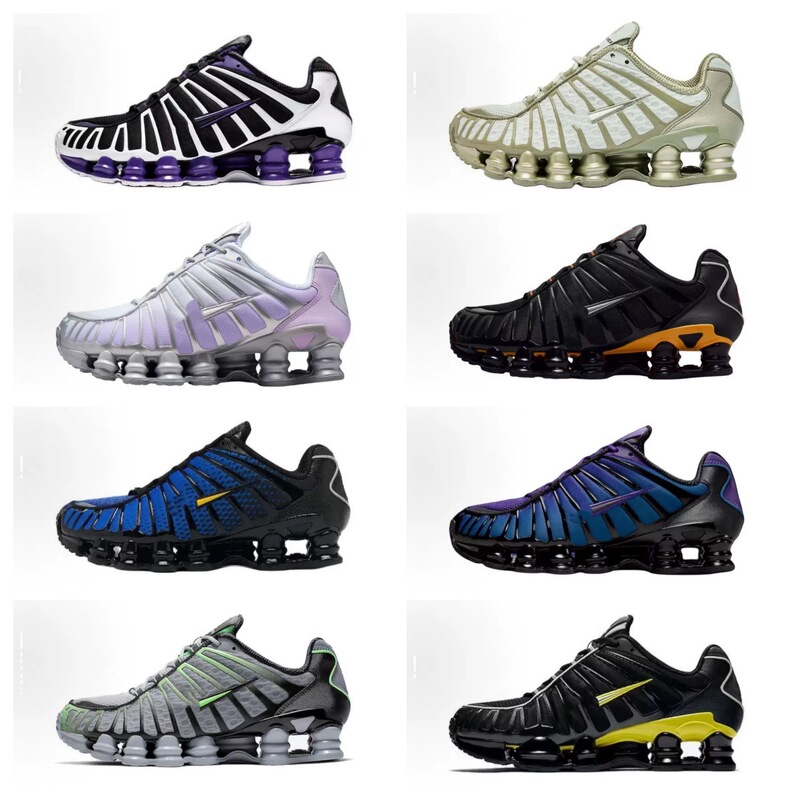 Full-length Shox TL13 air column avant-garde suspension anti-slip wear-resistant men's and women's running shoes with men's sports shoes for autumn Full-length Shox TL13 air column avant-garde suspension anti-slip wear-resistant men's and women's running shoes with men's sports shoes for autumn