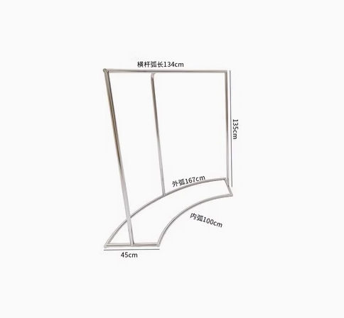 [중공형] 원형관 스테인레스 스틸 135 높이