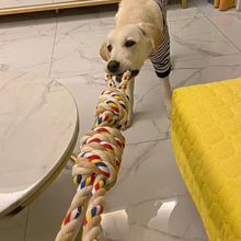 狗狗拔河玩具球大型犬耐咬磨牙绳自嗨解闷逗狗小型犬拉布拉多