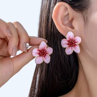 �W���羳earrings��ɫ���ͻ�����������Ͱ����w���ܟo�������A
