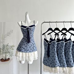 「Xinxing」リーシー・ウィザーズウサギ警官夏甘いホットガール痩身ニッチドレス