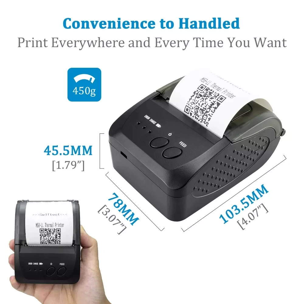 Apple, printer, 58mm, bluetooth, Android