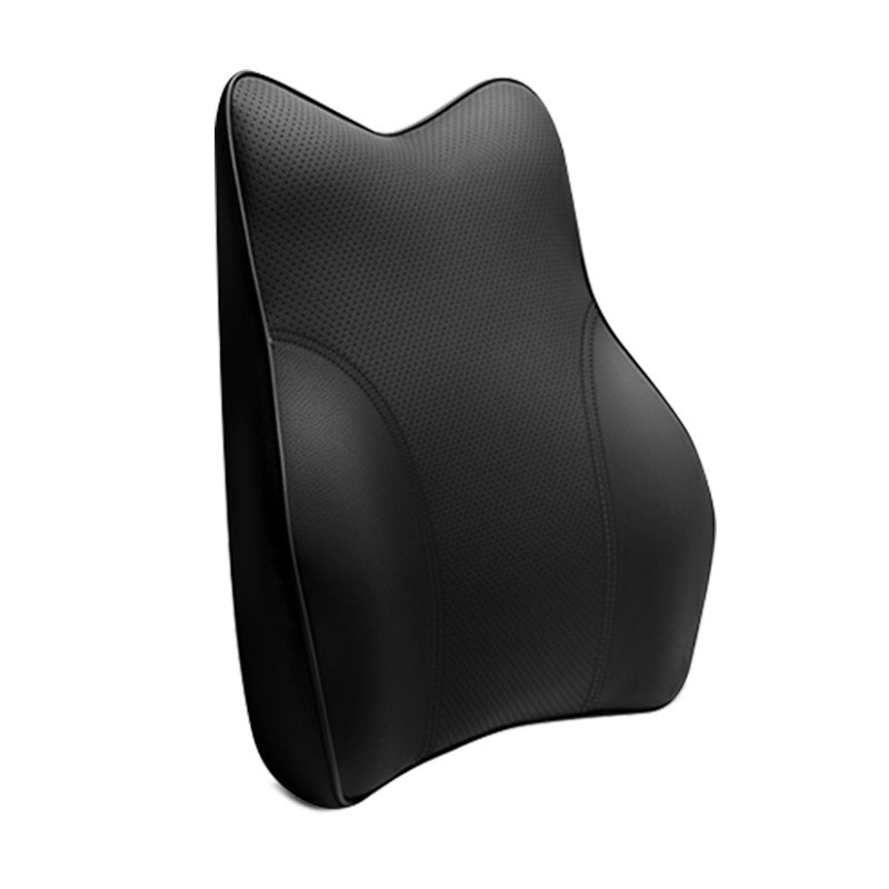 시화 피부친화적인 메모리폼 요추받침 - 쿨블랙