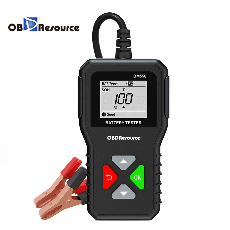 BM550 анализатор батареи профессиональный тест батареи 6V 12V 24V три-в-одном тест срока службы батареи