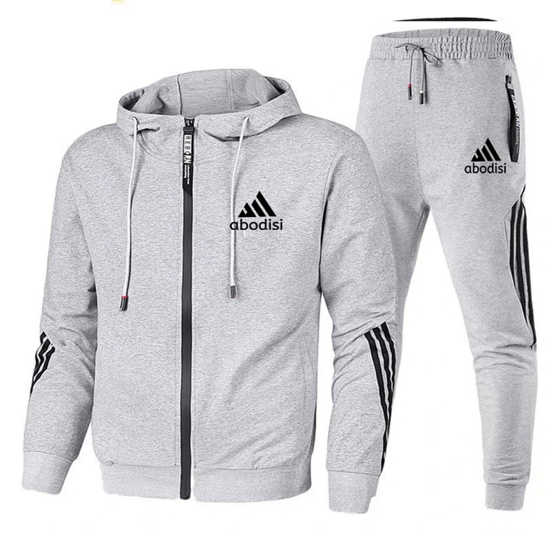 Мужской спортивный костюм, осенняя толстовка и худи, цвета S–XXXL