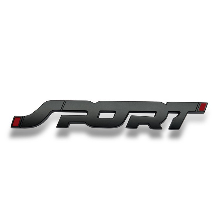 Suitable For Modified Ford SPORT Car Sticker Sports Tail 3D Metal Emblem_voghion.com