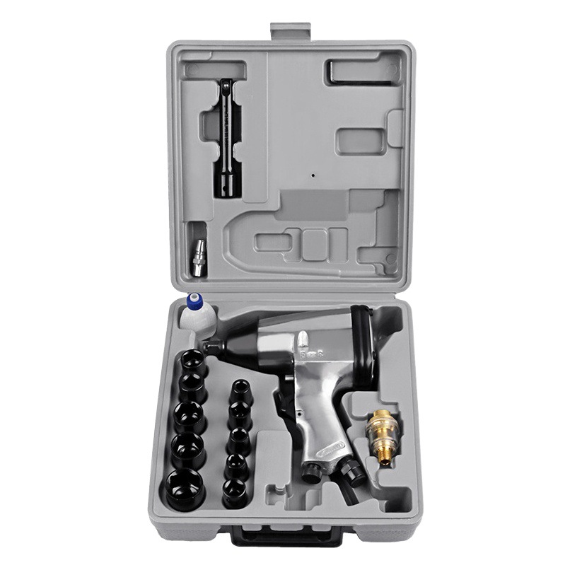 De grado industrial de gran par pequeña pistola de aire de reparación de automóviles llave neumática herramienta neumática pistola de aire de la manga 30kg