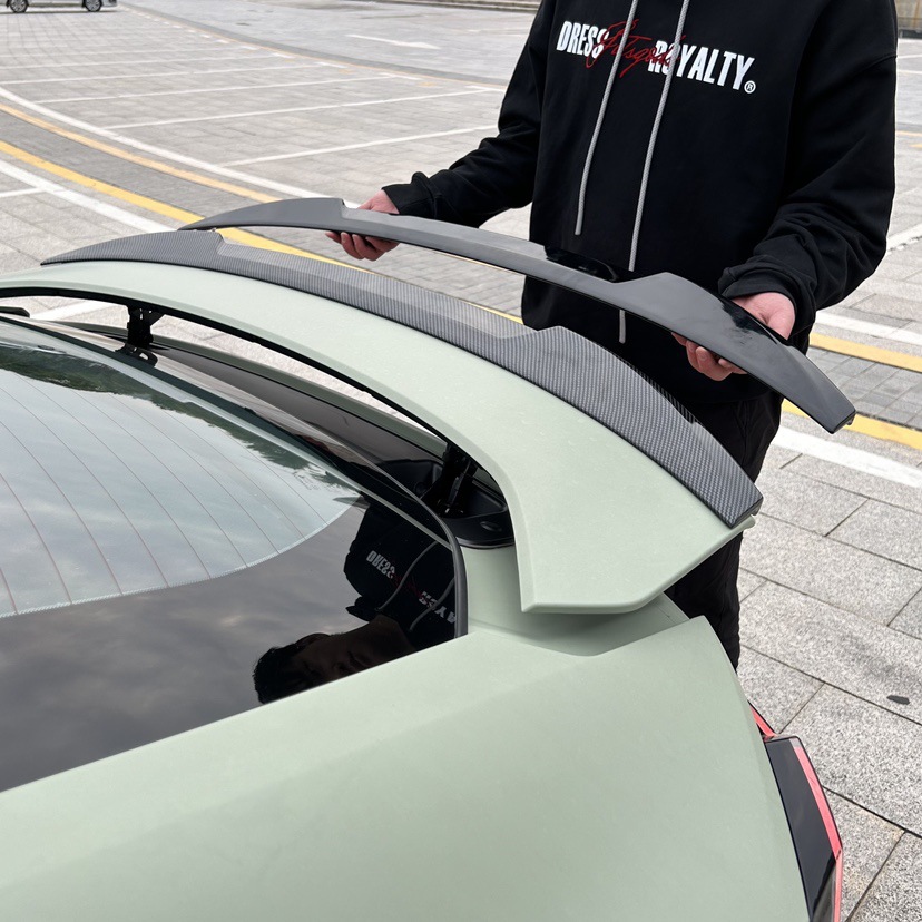 Suitable for Changan Univ Windproof Rear Wing Car Modification Fixed Wind Wing Spoiler Wing No-Drill Accessories