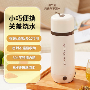 Electric heating cup small portable electric heating water cup heat preservation integrated kettle automatic health pot travel hot water bottle