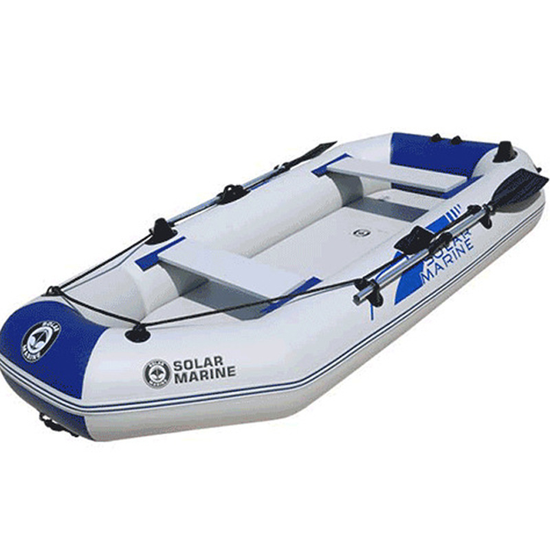 【】Kayak inflable de goma para una/dos/tres personas, bote de asalto, bote de pesca, hecho de materiales ecológicos