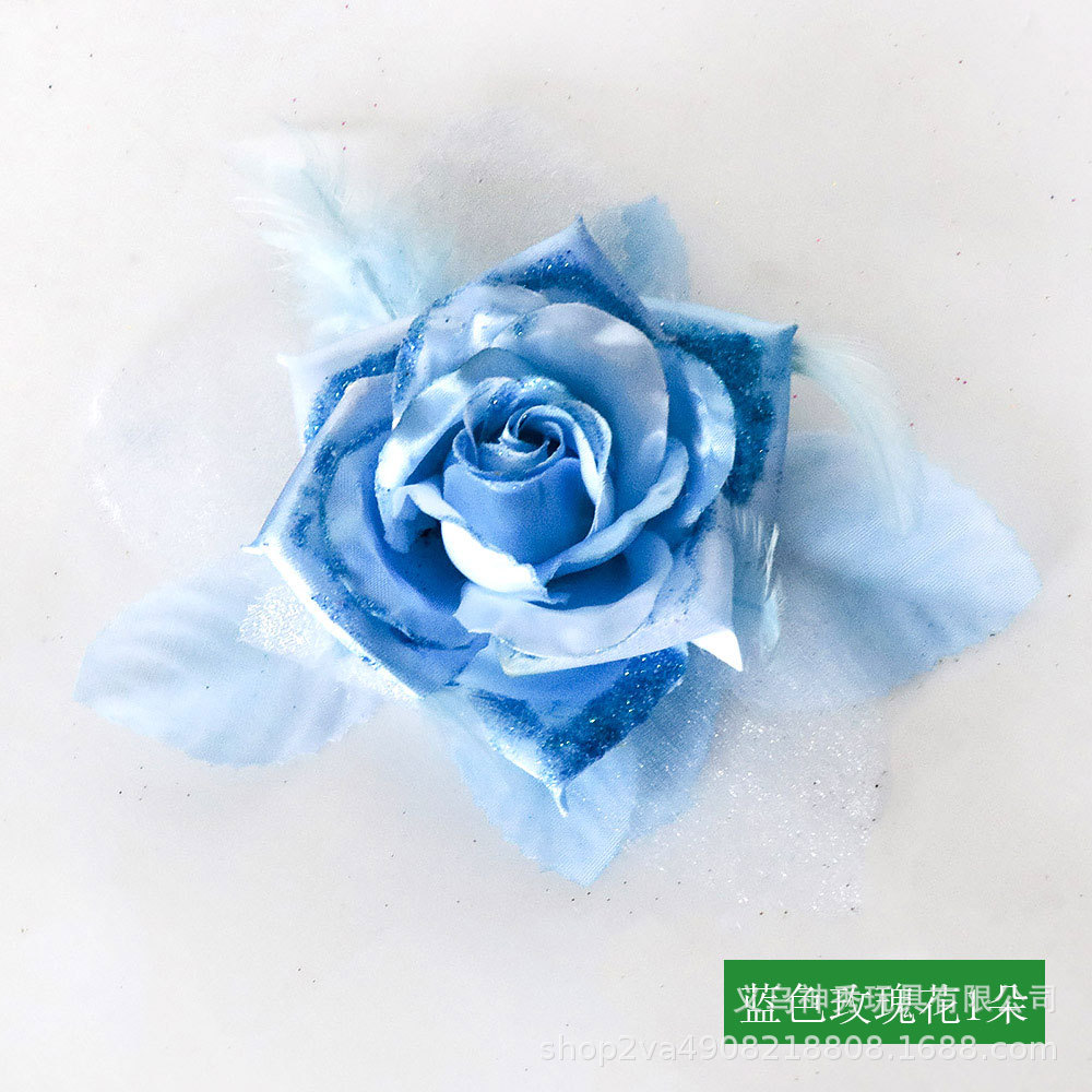 1 tela Rosa flor artificial decoración lirio artificial Hibiscus flor cabeza solo hecho a mano DIY tocado fotografía apoyos