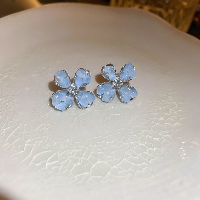 4 # Aguja de plata-azul