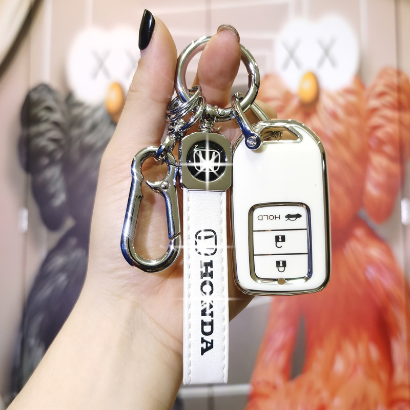 适用图片XRV思域CRV十代雅阁新凌派缤智杰德冠道享域汽车钥匙包套