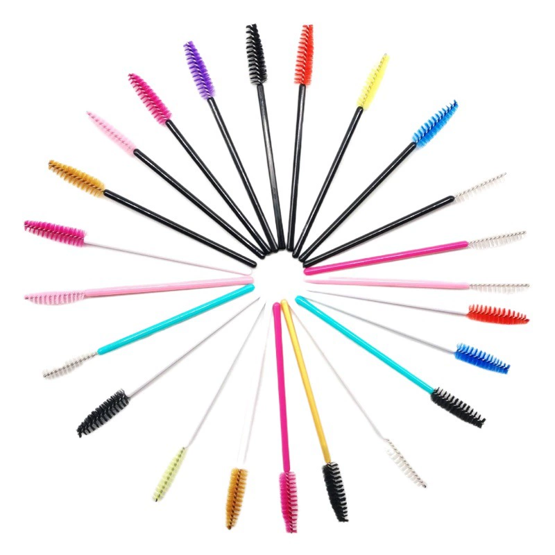 Одноразовая черная щеточка для ресниц, расческа для ресниц, нейлоновая щеточка для ресниц, портативный инструмент для завивки ресниц, средство для ухода за ресницами