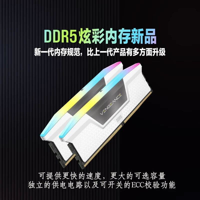 Корпорация Corsair The Avengers, оперативная память (RAM), белая подсветка, 32 ГБ