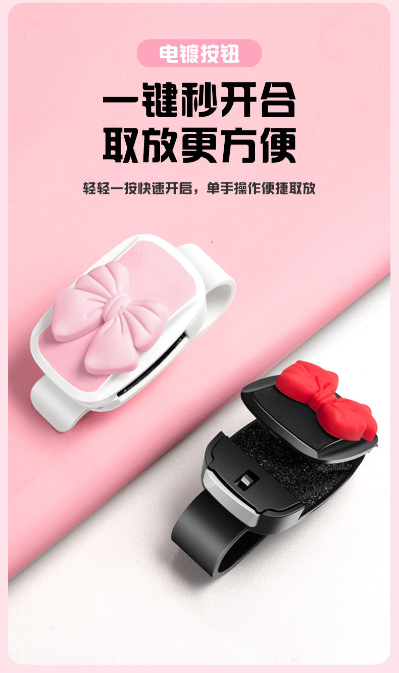 Women's Car Glasses Clip Bill Card Storage Personalized Butterfly Red Car Hanging Cute Sunglasses Clip Card Holder