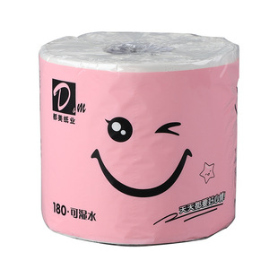 Customized Toilet Paper Toilet Paper Household Roll Paper Towel Kitchen Virgin Wood Pulp Toilet Paper Processing and Customization