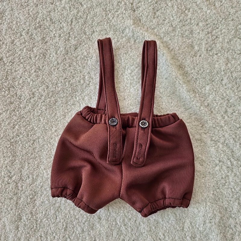 (2개) 2024 유럽과 미국의 국경 간  사진 의상 소품 모자 셔츠 반바지 세트 신사 스트레치 직물