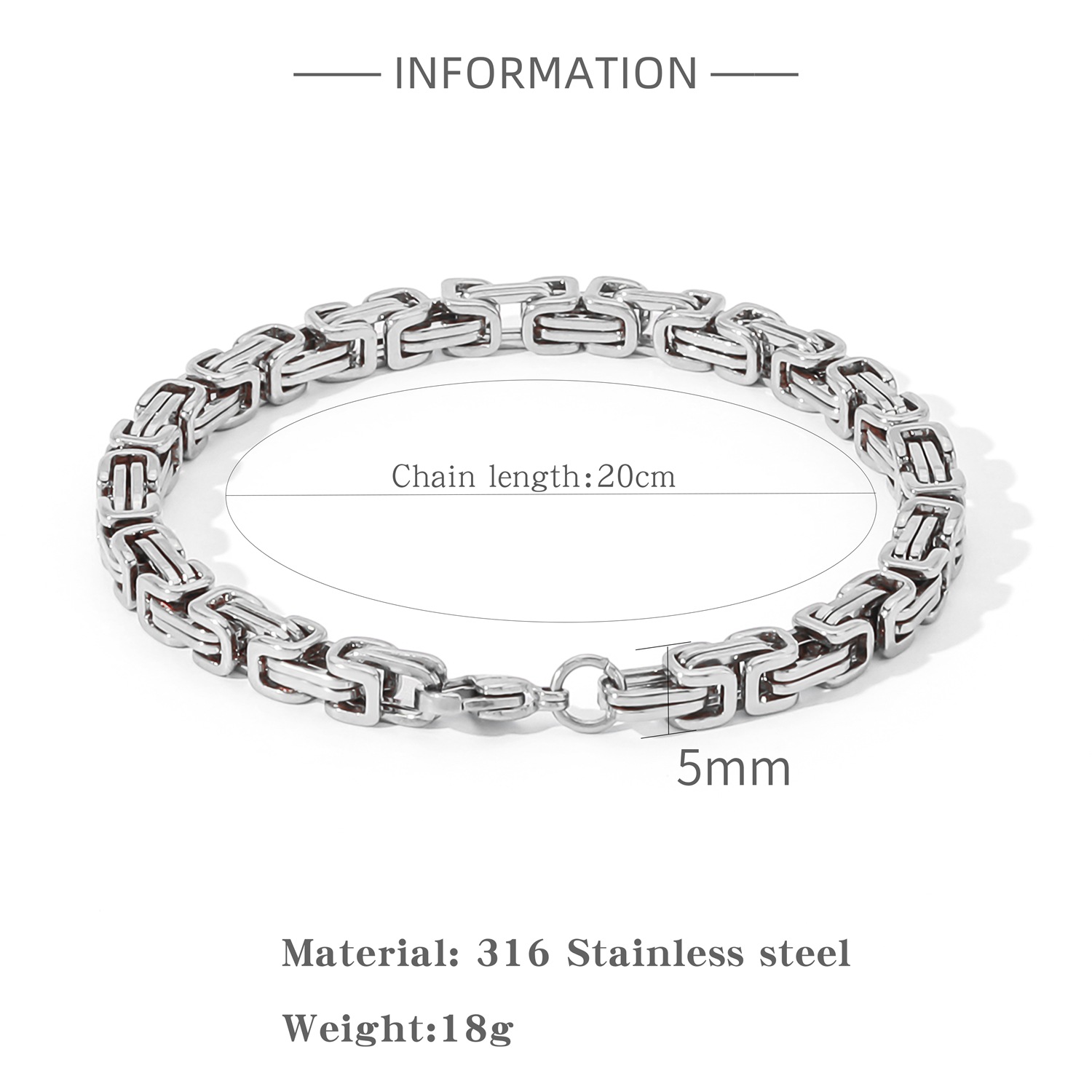 Simple Style Geometric Stainless Steel Plating Women's Bracelets display picture 6