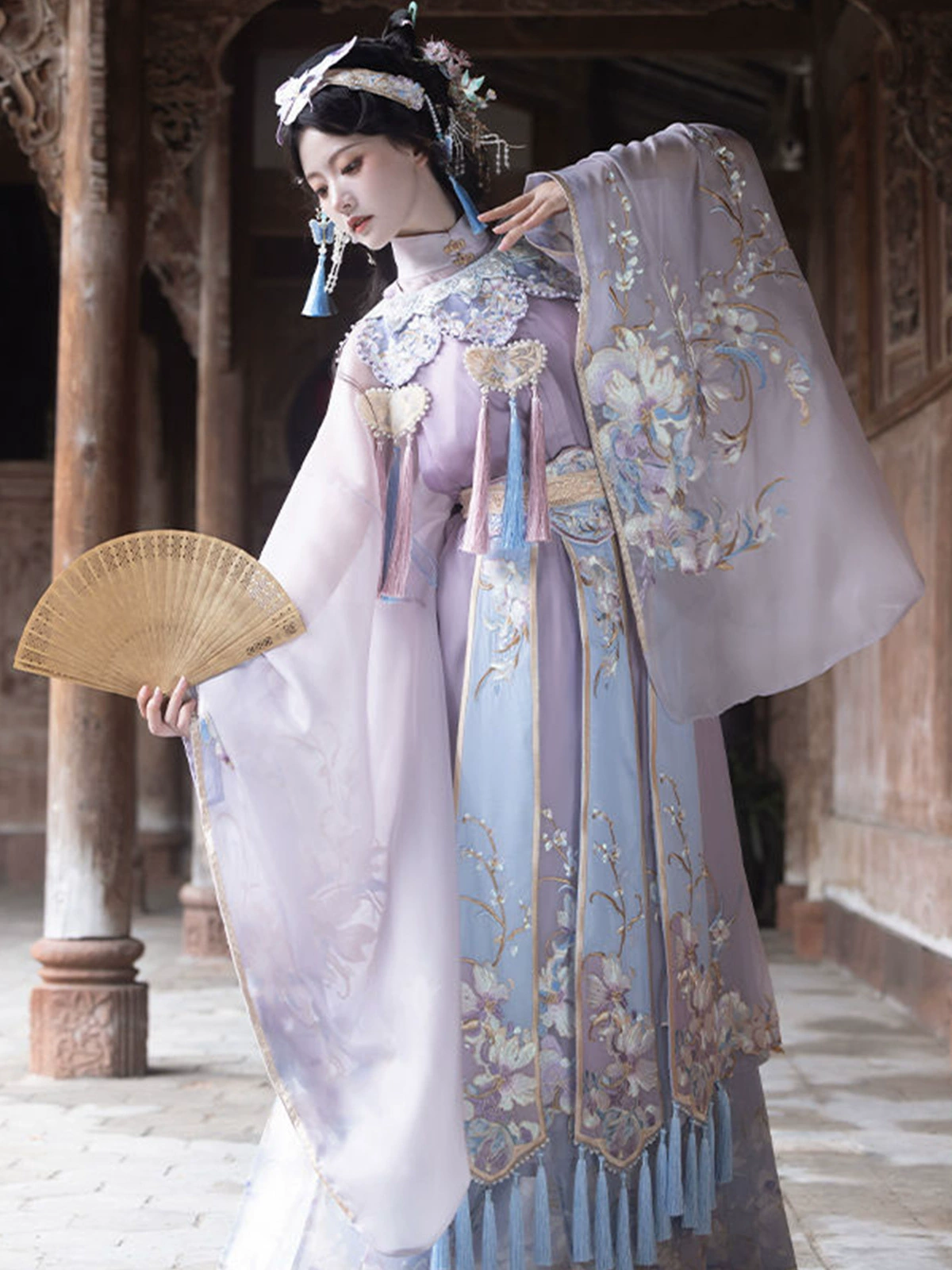 Подлинная оригинальная церемония национального стиля Hanfu