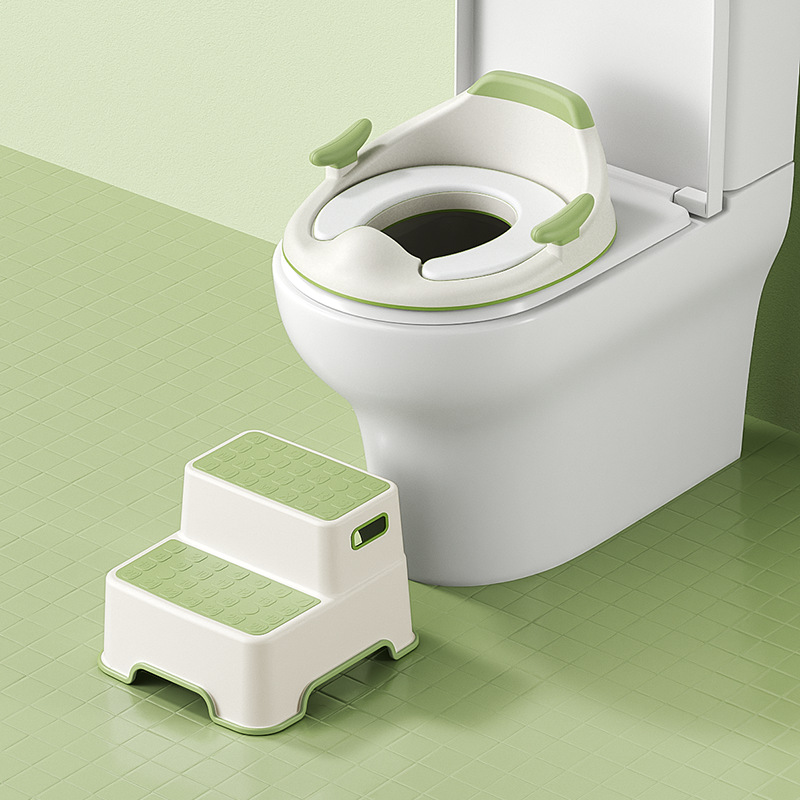 Inodoro para niños, inodoro para niños, taburete para pies, inodoro para bebés, asiento para inodoro de 0-3 años