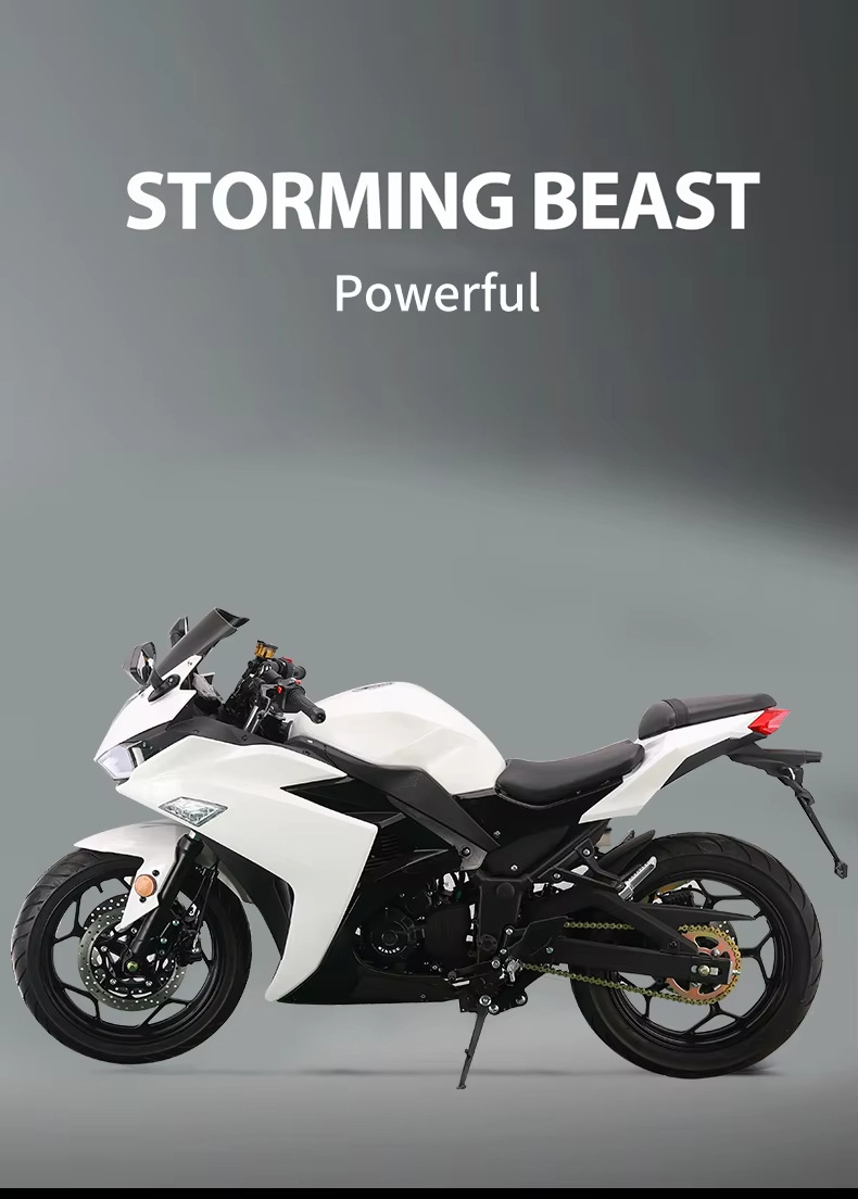 New Xixi Brand New R3 Motorcycle Sports Car Large Displacement Adult Cool High-Speed Motorcycle Racing Style Air-Cooled Water-Cooled
