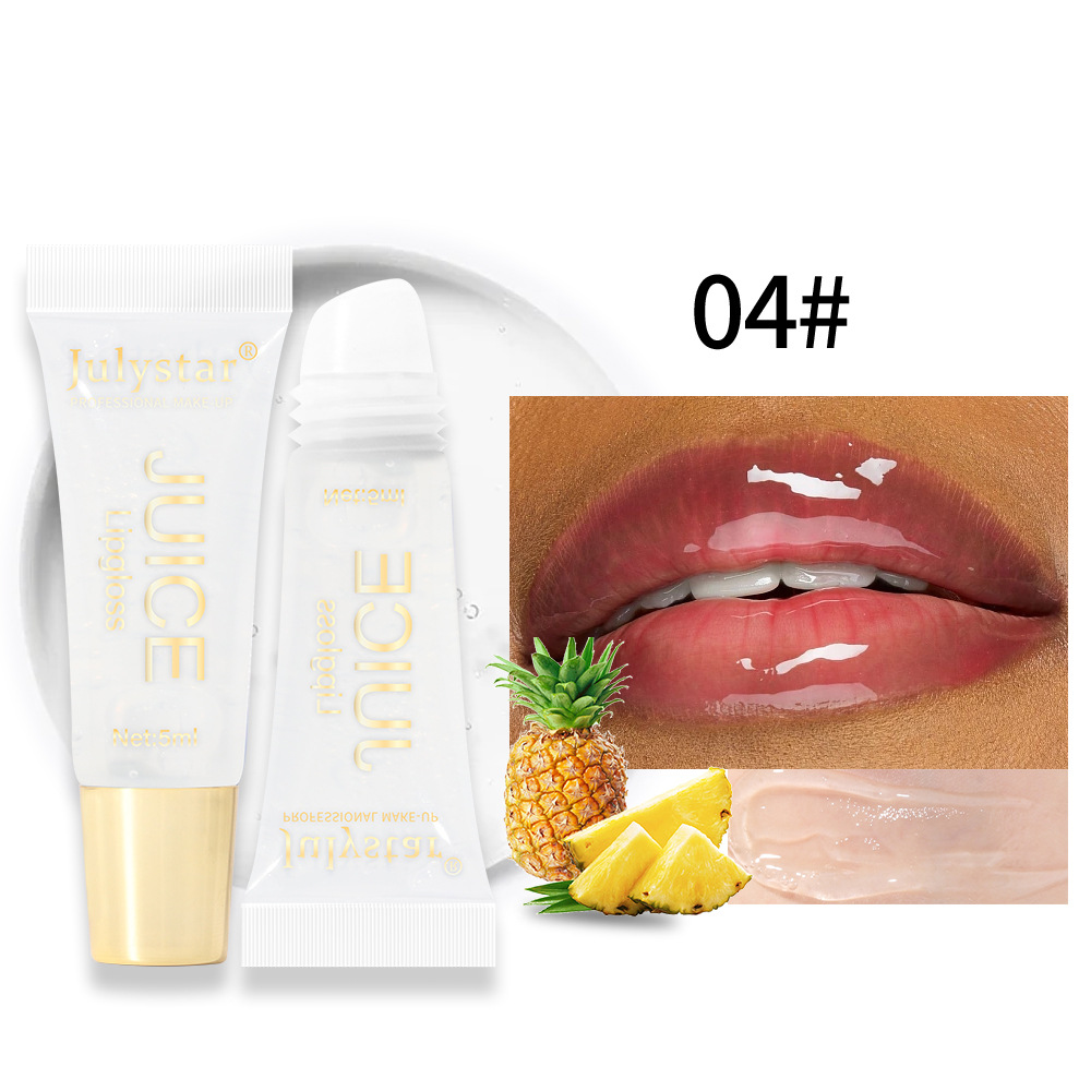 Julystar's best-selling Hydrating Lip Gloss with fruity flavor, long-lasting moisturizing and hydrating soft tube lip gloss set undefined