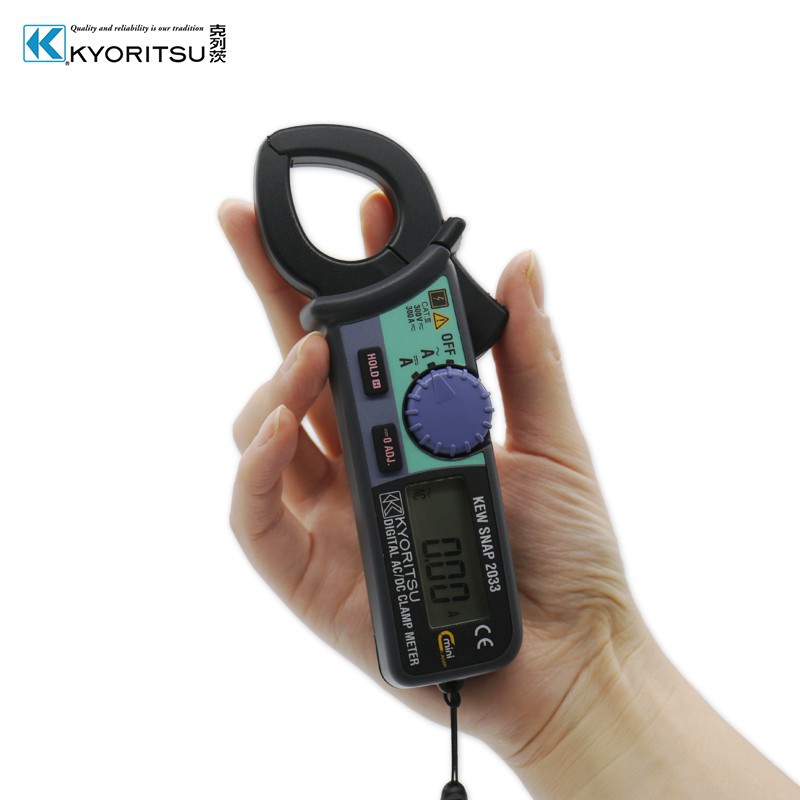 克列茨 日本共立（KYORITSU）KEW2033 数字交直流钳形表 2033（交