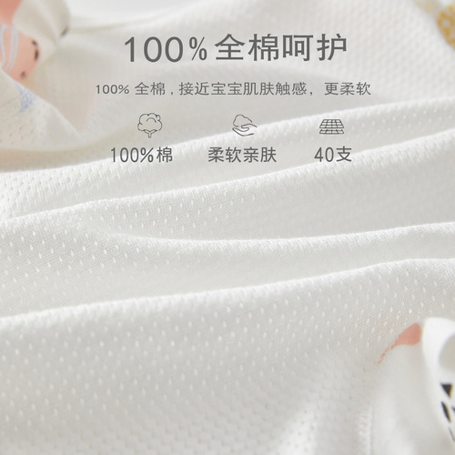 Baby short-sleeved long pants jumpsuit summer thin pure cotton newborn baby clothes summer half-sleeved air-conditioned clothes summer clothes