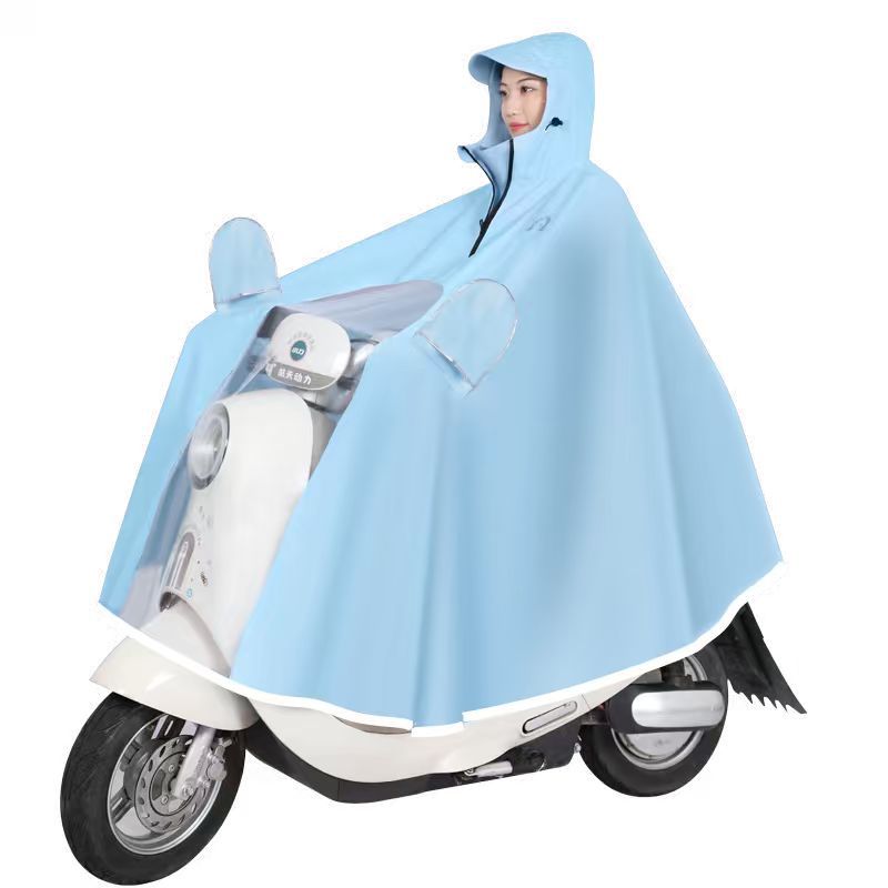 Capa de lluvia para hombres y mujeres, vehículo eléctrico, nuevo tipo de batería larga a prueba de tormentas, motocicleta, capa de lluvia