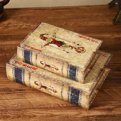 Retro originality poker simulation Arts and Crafts Restaurant Lounge cabinet decorate Wine cabinet decorate Decoration