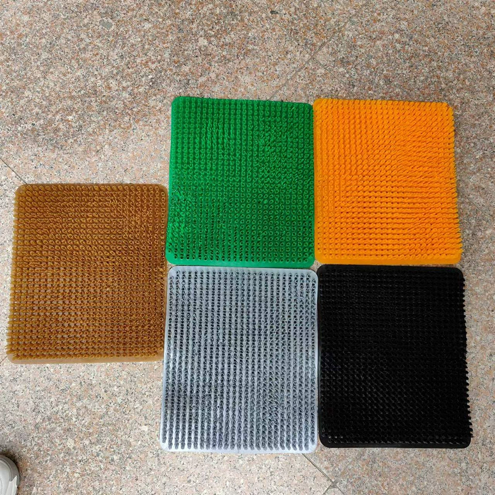 Бытовой пластиковый коврик для куриного гнезда Коврик для яиц Пластиковая прокладка для яиц в виде травы Многоцветная опция Легко чистится