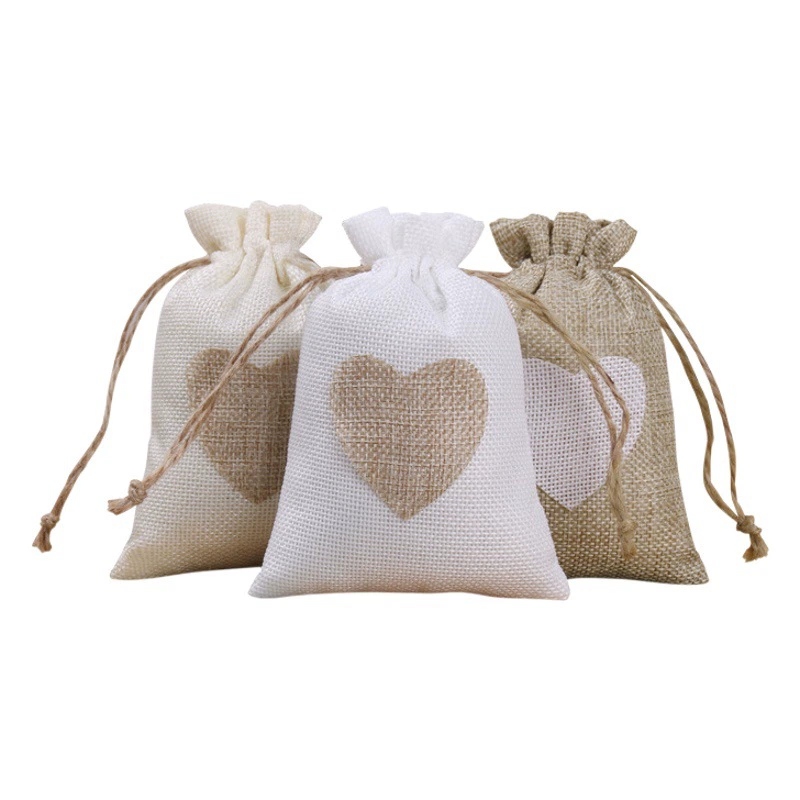 Специальные поставки льняной мешок ювелирных изделий подарок парчи мешок небольшой тканевый мешок бусины браслет упаковка мешок оптом
