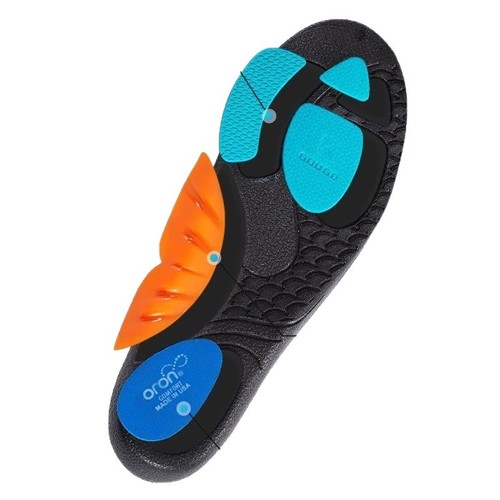 Whale-shaped sole motion rebound shock-absorbing arch support insole, long-lasting sweat absorption insole, TPU, standing without fatigue, Xun Ge, PORON