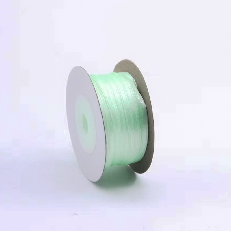 リボン3mm巻50ヤードribbonクロスボーダーdiy生花結束両面リボンしおりバルーンリボン|undefined