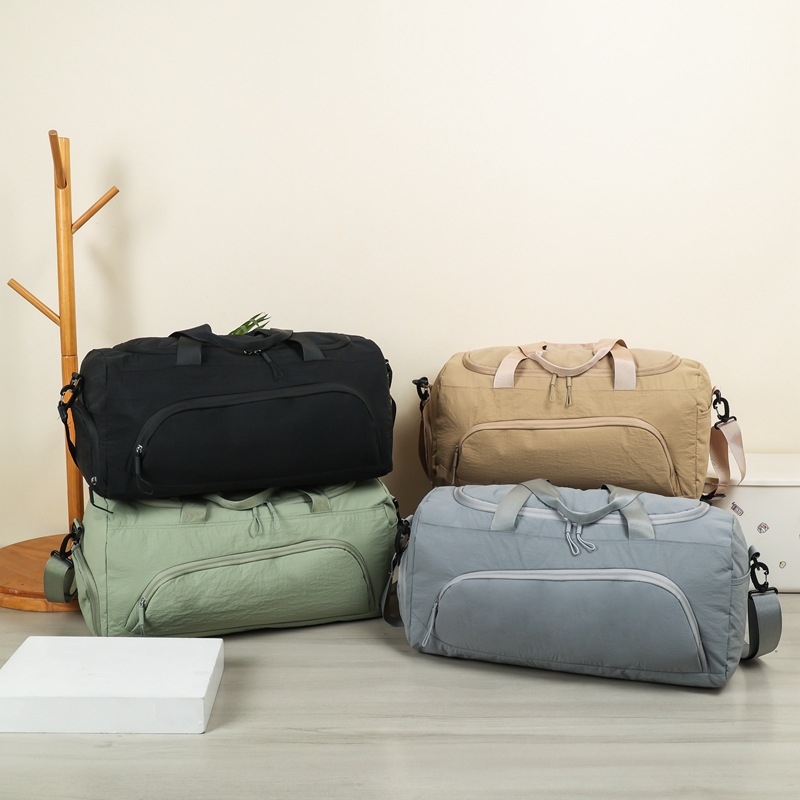 Bolsa de viaje portátil transfronteriza separación seca y húmeda bolsa de hombro de gran capacidad bolsa deportiva de yoga bolsa de fitness bolsa de embarque de moda