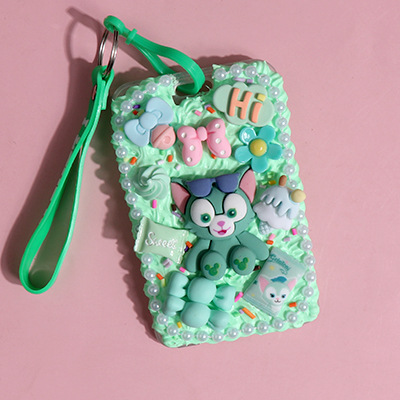 Green card holder, materials set