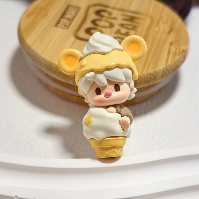 本物のバブルマートホットアイスクリームかわいい粒|undefined
