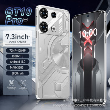 跨境热销GT10 pro智能手机现货安卓2+16G高清外贸6.6寸双卡谷歌