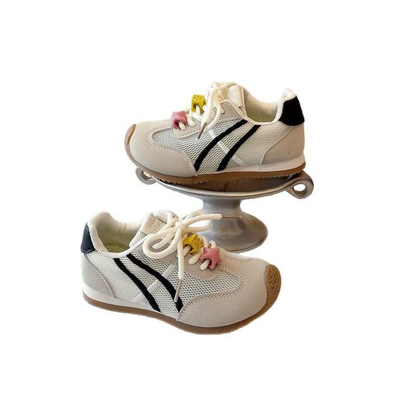 Children's Breathable Mesh sneaker 2025 Summer New Korean Style Girls' Soft-soled Forrest Gump Shoes for Boys